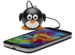 KitSound Mini Buddy Universal Speaker with 3.5mm Jack Compatible with Smartphones, Tablets and MP3 Devices - Pug N38