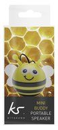 KitSound Mini Buddy Universal Speaker with 3.5mm Jack Compatible with Smartphones, Tablets and MP3 Devices - Pug N51