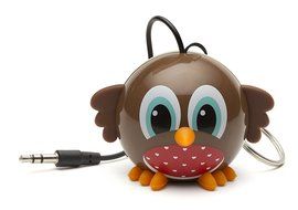 KitSound Mini Buddy Universal Speaker with 3.5mm Jack Compatible with Smartphones, Tablets and MP3 Devices - Pug N73