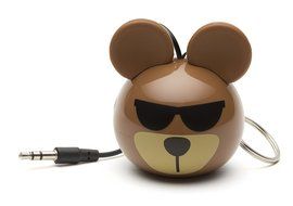 KitSound Mini Buddy Universal Speaker with 3.5mm Jack Compatible with Smartphones, Tablets and MP3 Devices - Pug N78