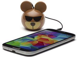 KitSound Mini Buddy Universal Speaker with 3.5mm Jack Compatible with Smartphones, Tablets and MP3 Devices - Pug N80