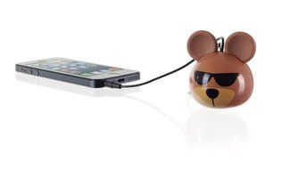 KitSound Mini Buddy Universal Speaker with 3.5mm Jack Compatible with Smartphones, Tablets and MP3 Devices - Pug N85
