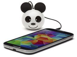 KitSound Mini Buddy Universal Speaker with 3.5mm Jack Compatible with Smartphones, Tablets and MP3 Devices - Pug N100