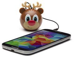KitSound Mini Buddy Universal Speaker with 3.5mm Jack Compatible with Smartphones, Tablets and MP3 Devices - Pug N104
