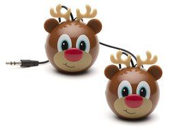 KitSound Mini Buddy Universal Speaker with 3.5mm Jack Compatible with Smartphones, Tablets and MP3 Devices - Pug N105