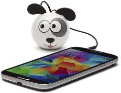 KitSound Mini Buddy Universal Speaker with 3.5mm Jack Compatible with Smartphones, Tablets and MP3 Devices - Pug N109