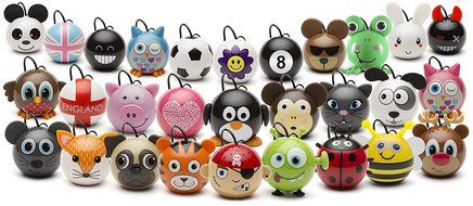KitSound Mini Buddy Universal Speaker with 3.5mm Jack Compatible with Smartphones, Tablets and MP3 Devices - Pug N112