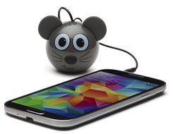 KitSound Mini Buddy Universal Speaker with 3.5mm Jack Compatible with Smartphones, Tablets and MP3 Devices - Pug N117