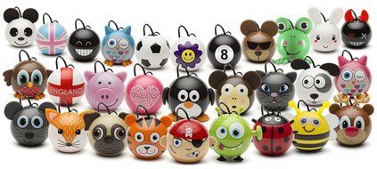 KitSound Mini Buddy Universal Speaker with 3.5mm Jack Compatible with Smartphones, Tablets and MP3 Devices - Pug N119
