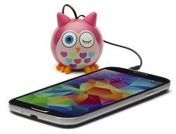 KitSound Mini Buddy Universal Speaker with 3.5mm Jack Compatible with Smartphones, Tablets and MP3 Devices - Pug N128