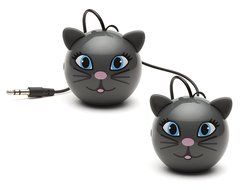 KitSound Mini Buddy Universal Speaker with 3.5mm Jack Compatible with Smartphones, Tablets and MP3 Devices - Pug N145