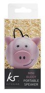 KitSound Mini Buddy Universal Speaker with 3.5mm Jack Compatible with Smartphones, Tablets and MP3 Devices - Pug N152