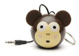 KitSound Mini Buddy Universal Speaker with 3.5mm Jack Compatible with Smartphones, Tablets and MP3 Devices - Pug N153