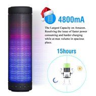 MUSIC ANGEL &reg; Portable Wireless Bluetooth Speakers 4800mAh Rechargeable Battery for 15 Hours Playtime Bluetooth... N4