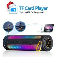 MUSIC ANGEL &reg; Portable Wireless Bluetooth Speakers 4800mAh Rechargeable Battery for 15 Hours Playtime Bluetooth... N8