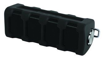 SHARPER IMAGE Universal Weatherproof Rugged Bluetooth Speaker with Mic Compatible with All Devices - Retail Packaging... N5