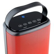 Denali Audio Wireless Bluetooth Large Pairing Speakers with Handle - Black N8
