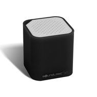 SoundLogic XT 2-In-1 Portable Bluetooth Mini Cube Speaker &amp; Selfie Remote, Black