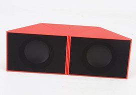 Dewant Triangle Ultra Clear Loud Dual 3W Acoustic Drivers Mini Rechargeable Button Control Bluetooth Speaker System...