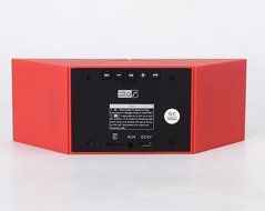 Dewant Triangle Ultra Clear Loud Dual 3W Acoustic Drivers Mini Rechargeable Button Control Bluetooth Speaker System... N4