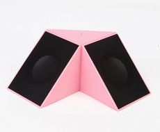 Dewant Triangle Ultra Clear Loud Dual 3W Acoustic Drivers Mini Rechargeable Button Control Bluetooth Speaker System... N7