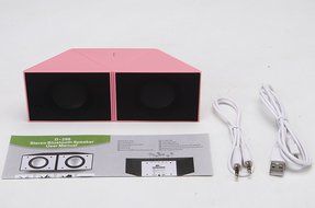Dewant Triangle Ultra Clear Loud Dual 3W Acoustic Drivers Mini Rechargeable Button Control Bluetooth Speaker System... N10