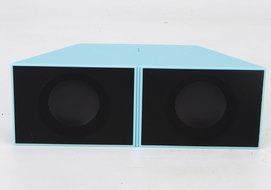 Dewant Triangle Ultra Clear Loud Dual 3W Acoustic Drivers Mini Rechargeable Button Control Bluetooth Speaker System... N11