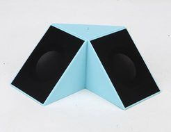 Dewant Triangle Ultra Clear Loud Dual 3W Acoustic Drivers Mini Rechargeable Button Control Bluetooth Speaker System... N12