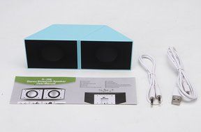 Dewant Triangle Ultra Clear Loud Dual 3W Acoustic Drivers Mini Rechargeable Button Control Bluetooth Speaker System... N14