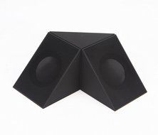 Dewant Triangle Ultra Clear Loud Dual 3W Acoustic Drivers Mini Rechargeable Button Control Bluetooth Speaker System... N19