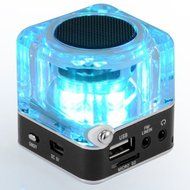 Generic Mini Digital Portable Music MP3/4 Player Micro SD/TF USB Disk Speaker FM Radio (Black)