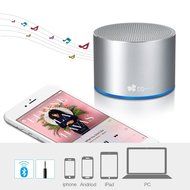 EC Technology Mini Bluetooth Speaker , Ultra Portable Pocket Size Wireless Bluetooth Speaker, 15 Hour Party Playtime... N3