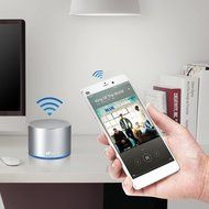 EC Technology Mini Bluetooth Speaker , Ultra Portable Pocket Size Wireless Bluetooth Speaker, 15 Hour Party Playtime... N6