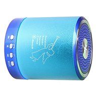 Wireless Portable Mini Bluetooth Speaker Build In Microphone For Handfree Phone Call Support TF/USB/Radio (Purple) N9