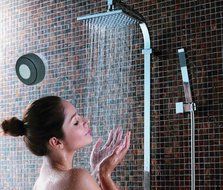 Sylvania SP230-Black Bluetooth Shower Speaker (Black) N2