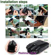 Car 270&deg;Road Safety Guard 2.5" Screen(TFT LED) 6 LED Vehicle DVR Recorder Camera N9