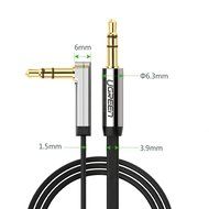 Ugreen 3.5mm Auxiliary Audio Flat Cable 90 Degree Right Angle Compatible for iPhone, iPad or Smartphones, Tablets... N7