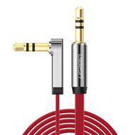 Ugreen 3.5mm Auxiliary Audio Flat Cable 90 Degree Right Angle Compatible for iPhone, iPad or Smartphones, Tablets... N9