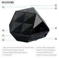 DLAND Wireless Bluetooth Speaker - FM Radio, HD Audio, Built-in Mic, TF Card, Support 3.5 mm Audio Jack - Ultra... N4