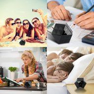 DLAND Wireless Bluetooth Speaker - FM Radio, HD Audio, Built-in Mic, TF Card, Support 3.5 mm Audio Jack - Ultra... N7