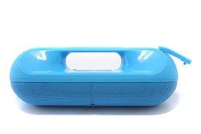 Leaf Tech Pill XL Portable Bluetooth Speaker with 'f' Logo (Blue) N5
