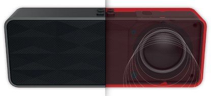 Bluetooth wireless spreaker (red)