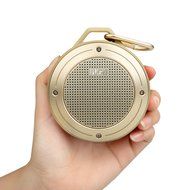 MIFA F10 IP56 Outdoor Bluetooth 4.0 Speaker Gold Color,Built-in mic,Rechargeable battery,5Hours Playtime,3W,DSP... N5