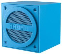 iHome IBT16PPC Bluetooth Rechargeable Mini Speaker Cube in Rubberized Finish - Pink N4