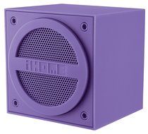 iHome IBT16PPC Bluetooth Rechargeable Mini Speaker Cube in Rubberized Finish - Pink N6