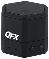 QFX BT-43WA Water Resistant Shockproof and Noise Cancelling Bluetooth Speaker - Black