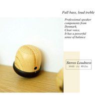 KOBWA Mini Bluetooth Wireless Speaker Nut MP3 Player for IPhone 7/ Android Smart Phones