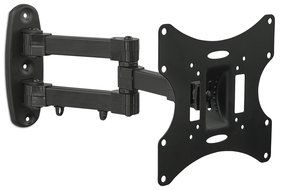 Mount-It! MI-02-223 Swivel Full Motion Articulating Tilting TV Wall Mount, Computer Monitor Mount, Corner Bracket...