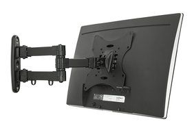 Mount-It! MI-02-223 Swivel Full Motion Articulating Tilting TV Wall Mount, Computer Monitor Mount, Corner Bracket... N3