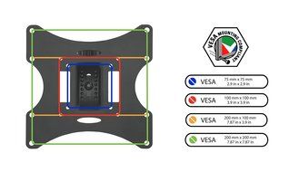 Mount-It! MI-02-223 Swivel Full Motion Articulating Tilting TV Wall Mount, Computer Monitor Mount, Corner Bracket... N8